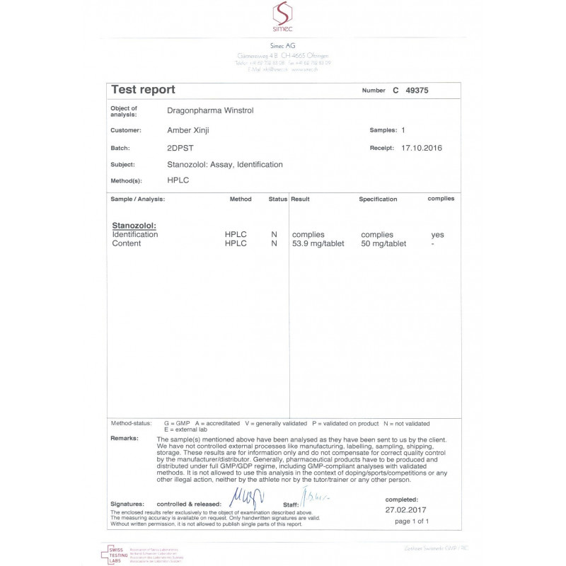 Winstrol Oral 50mg - Image 2